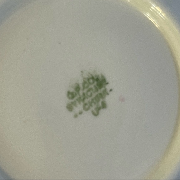 Baker Hotel Trinket Dish Syracuse China. Mineral Wells or Dallas Texas - Picture 4 of 5